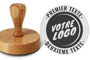 Tampon Bois rond 80mm