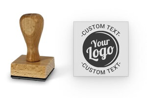 Wooden Stamp 40x40mm