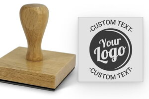 Wooden Stamp 70x70mm