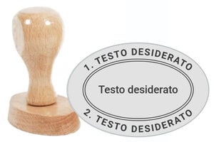 Timbro in legno Otypo o6040