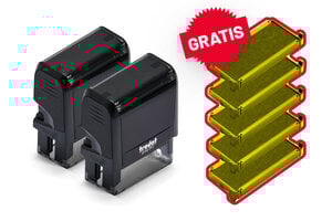 Pack Printy 4912x2 + Inchiostro per timbri x5