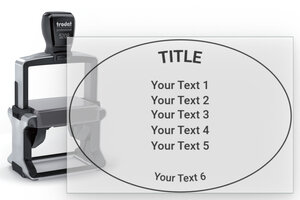 Trodat Stamp Metal Line 5208