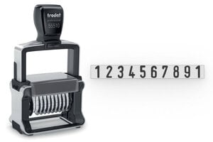 Timbro numeratore Trodat Metal Line 55510