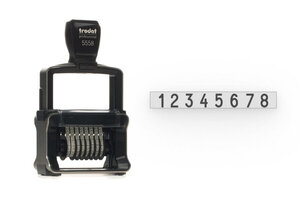Trodat Number Stamp Metal Line 5558