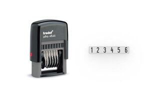 Trodat Number Stamp Printy 4846